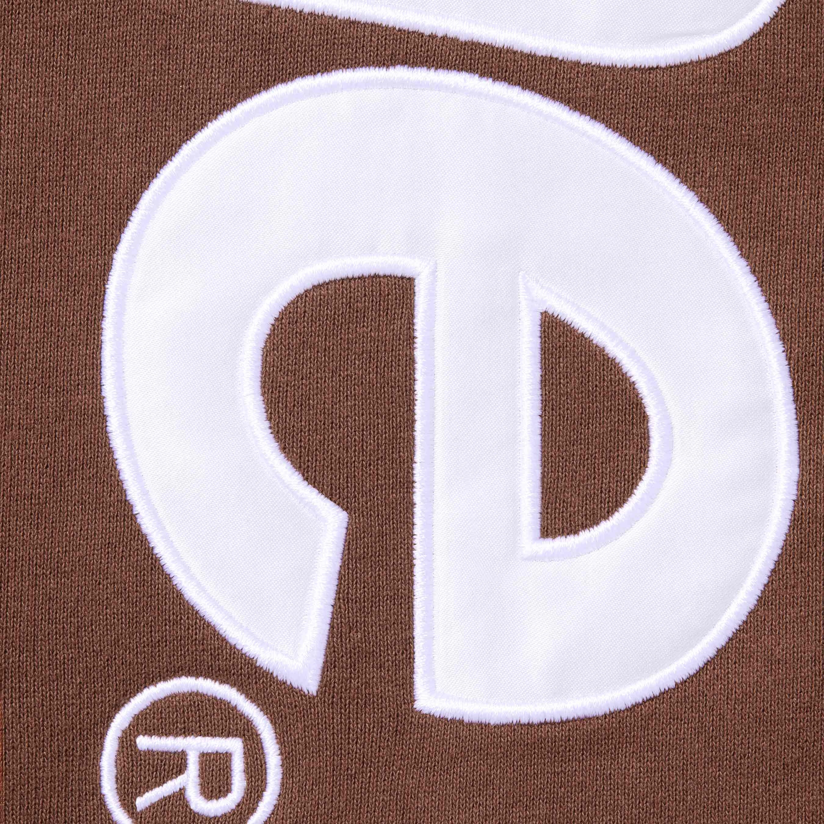 Satin Appliqué Hooded Sweatshirt view 18